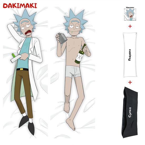 Дакимакура Рик и Морти арт. 0194