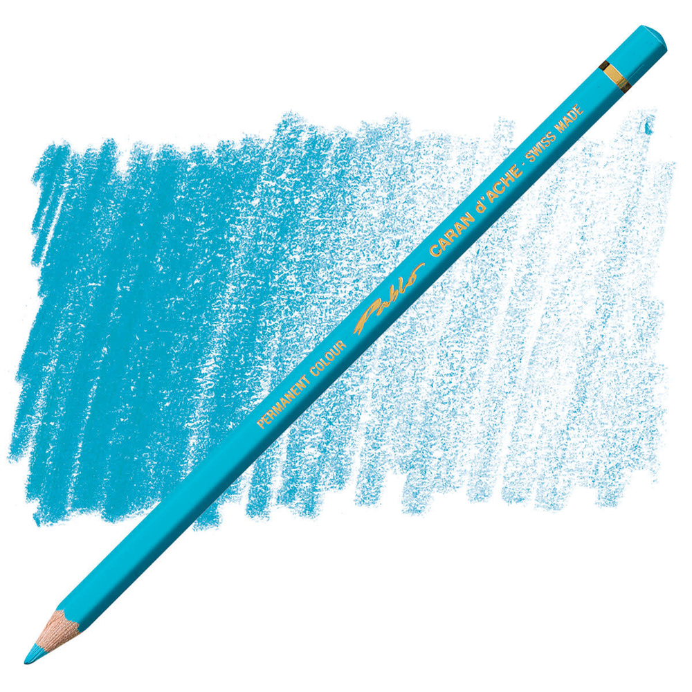 Caran d'Ache Pablo. 171 Turquoise Blue