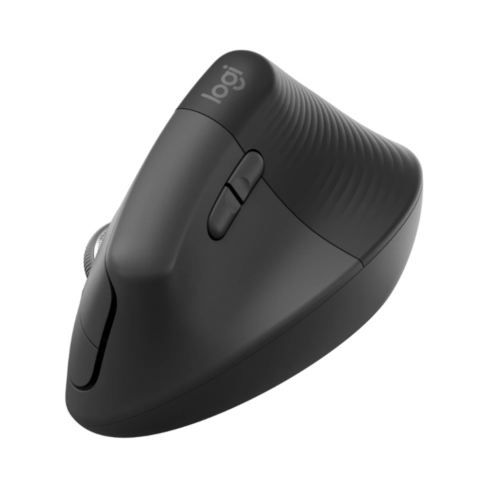 Мышь Logitech Lift Vertical Ergonomic, Wireless 2.4 GHz, Bluetooth, Graphite