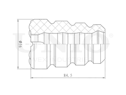 Отбойник заднего амортизатора UNIO DUC-40033