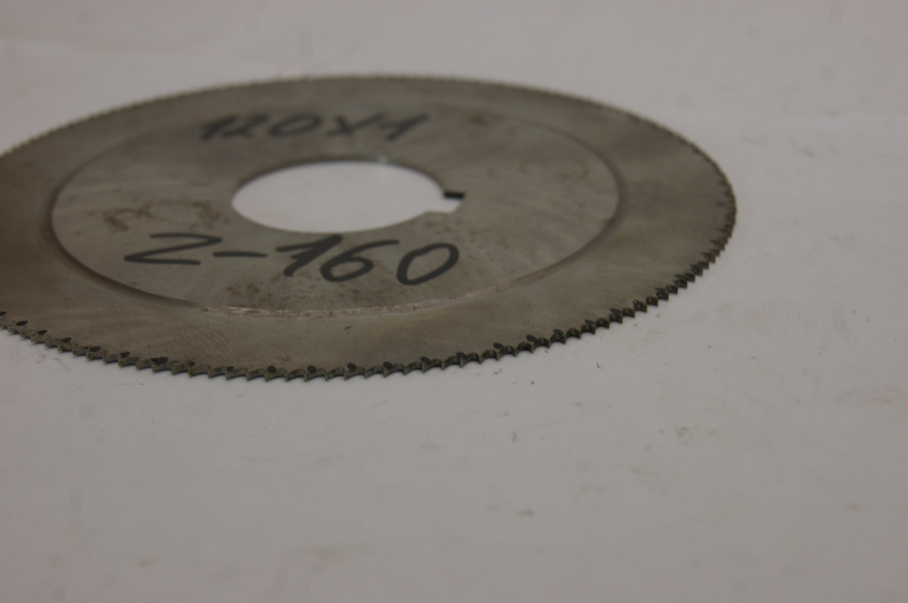 Фреза отрезная дисковая по металлу 120х1х32мм. z=160 со шпонкой