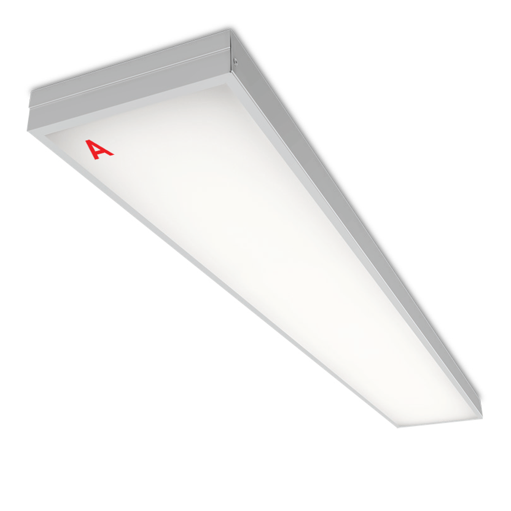 Светильник ЛАЙНЕР ДПО01-141 с БАП EM1 72Вт 5000К IP40 Матовый 8200лм 1230х180х40мм WOLTA PRO