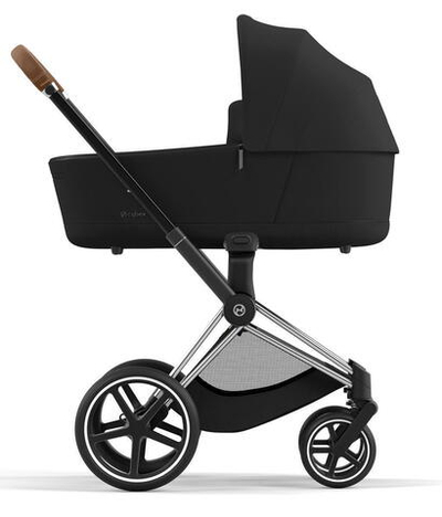 Коляска для новорожденных Cybex Priam IV Chrome Brown Stardust Black Plus