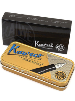 Жестяной футляр Kaweco для коротких ручек золотистый (20000402)
