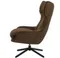 Крутящееся кресло Gamma, коричневое букле