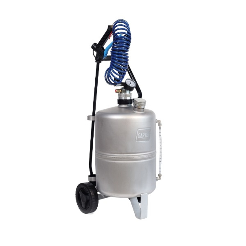 Пневматический распылитель, бак из нержавеющей стали объёмом 24 л., GARTEC (Италия)