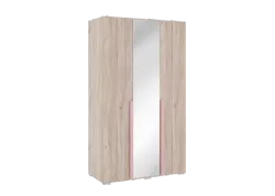 Шкаф трехдверный с зеркалом"Лайк"