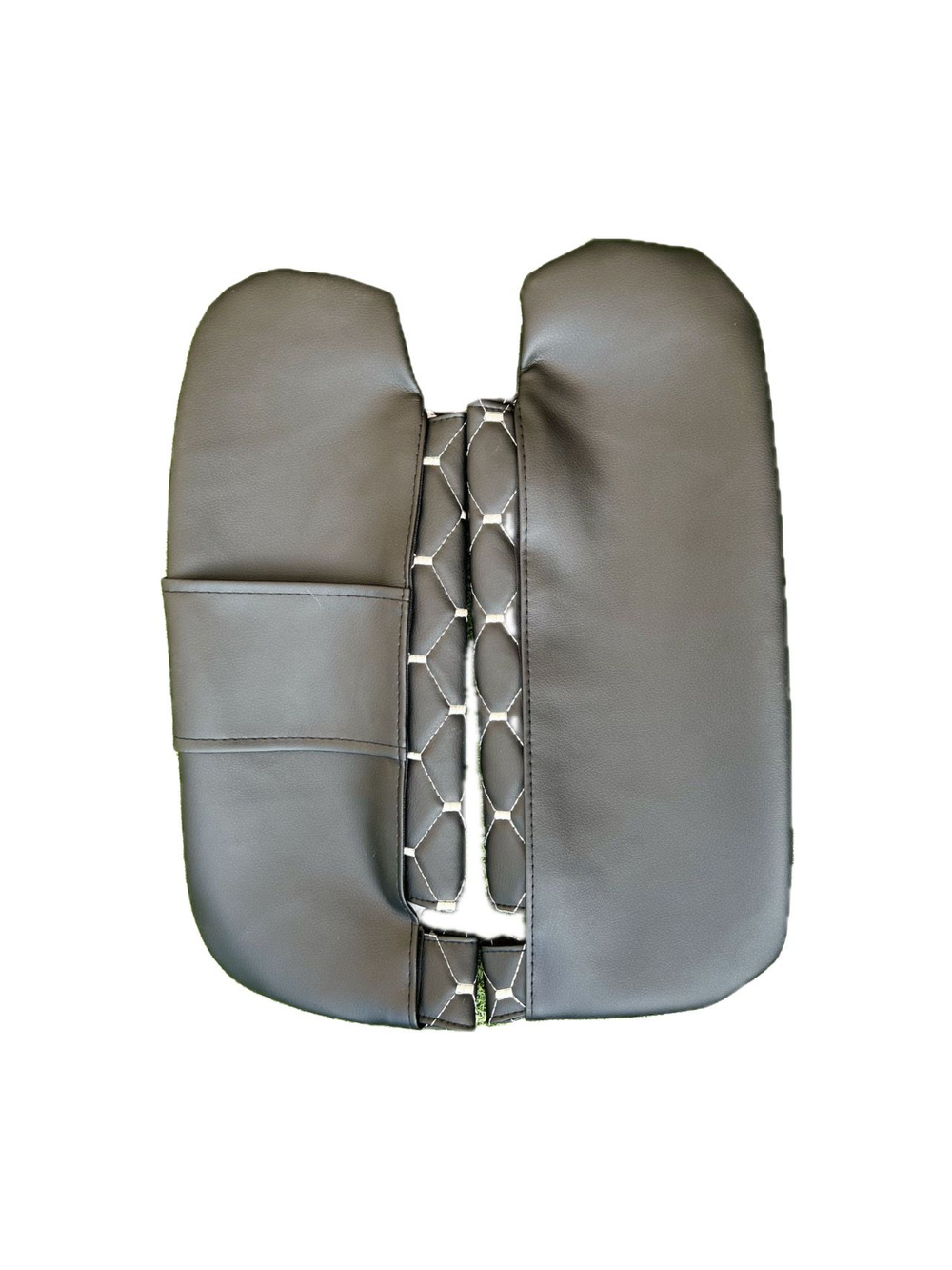 Чехлы на козырьки ЛАДА Гранта, Калина 1-2, Датсун (белая нить Рубин)