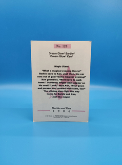 Аксессуар винтажная карточка Барби 90х 031006