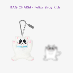 Плюшевый брелок на сумку Stray Kids - JYP JAPAN POPUP STORE 2025