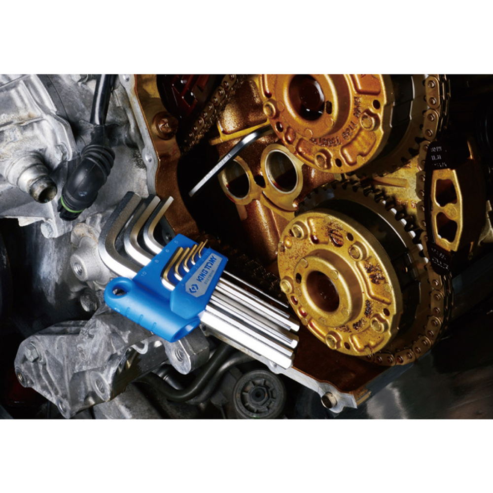 Шестигранник Г-образный 5/16&quot;, дюймовый длинный KING TONY 112510S