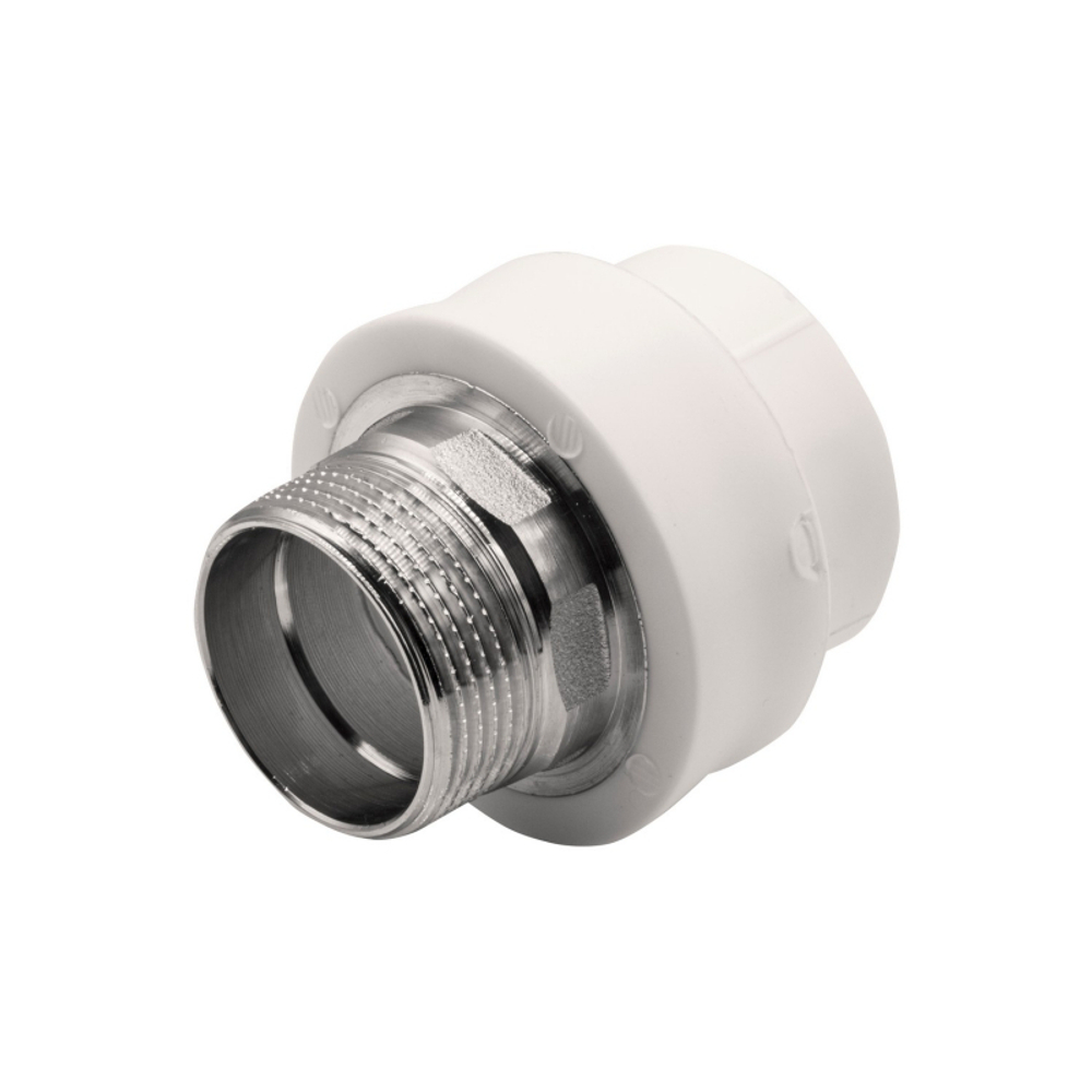 Муфта комб. с н.р. EVER PLAST 63х2" (бел) 26131