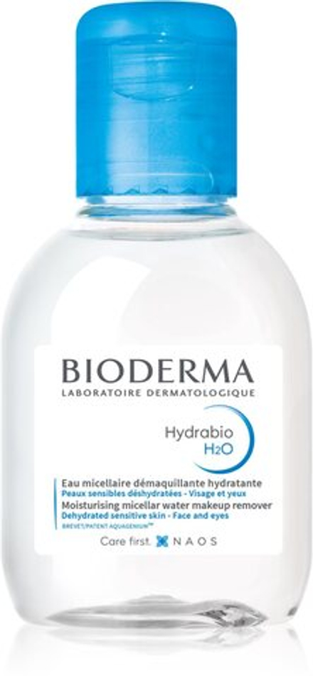 Bioderma Hydrabio H2O - очищающая мицеллярная жидкость для обезвоженной кожи /   100  ml  / GTIN 3401528521157
