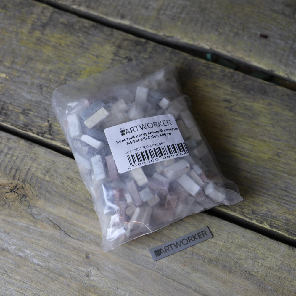 Колотый натуральный камень NS-Set-Mix