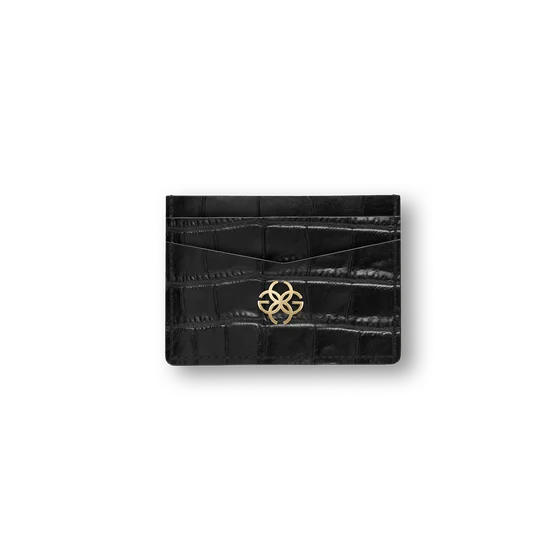 Card Holder / Натуральная кожа с тиснением под крокодила