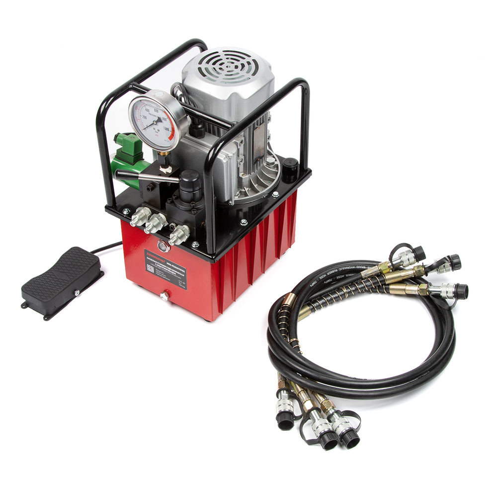 HRH-PE02070702 Насосная станция гидравлическая с электроприводом, 3 выхода, дистанционное упр. 0,75