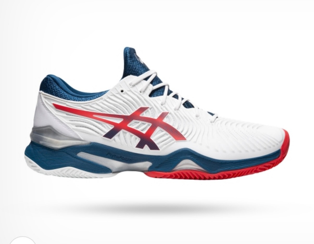 ASICS, COURT FF 2, AC, WHITE/MAKO BLUE, MEN, US 10 /EUR 44 /UK 9 /СМ 28