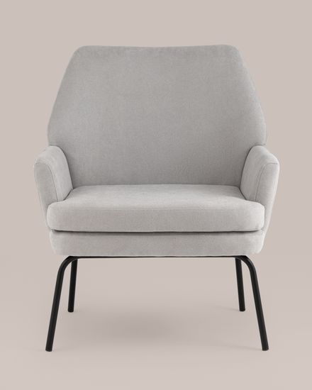 Кресло Харви светло-серый