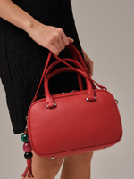 Кожаная сумка Hawaii DBR 31216 красный