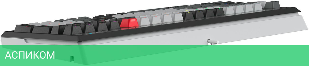 Клавиатура A4Tech Bloody B950 серый/черный