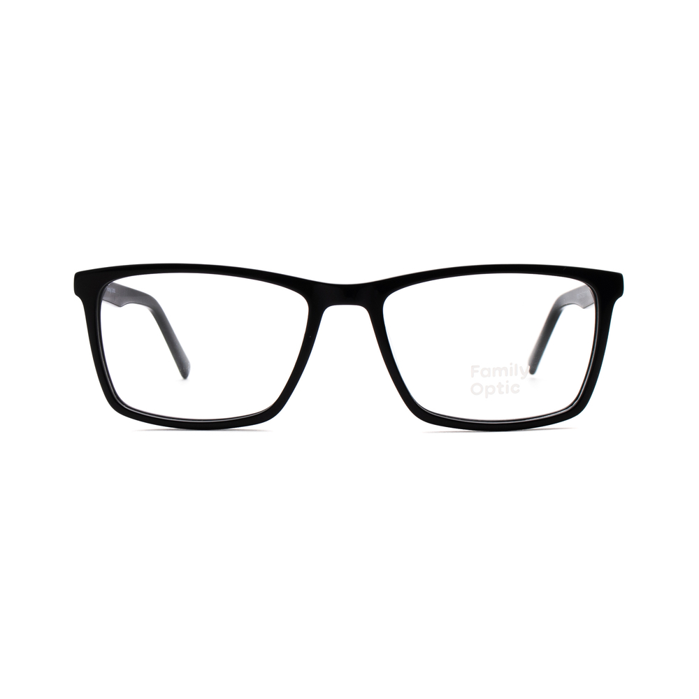 Оправа прямоугольная Family Optic WD1572 C4 черный глянец (Китай)