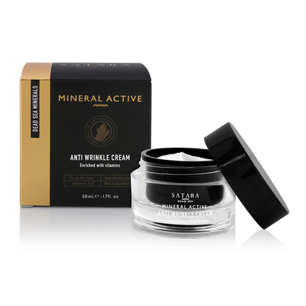 Мінеральний крем проти зморшок Satara Mineral Active / Anti Wrinkle Cream MA