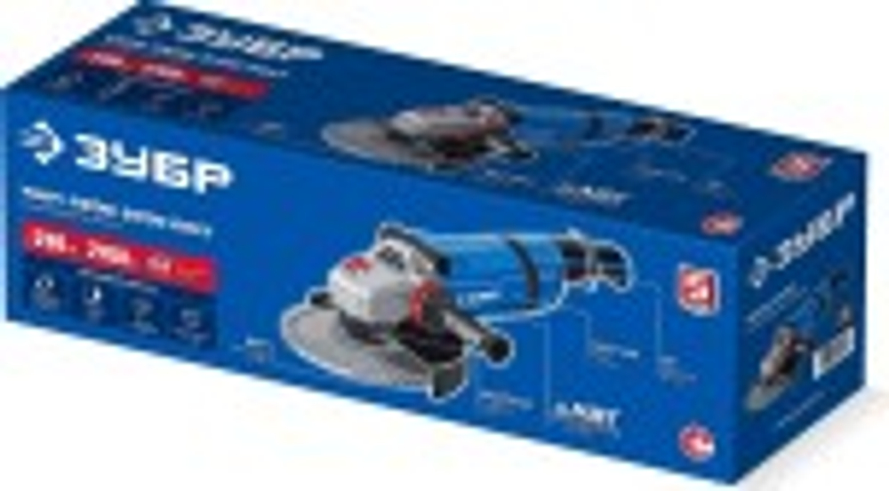 Угловая шлифмашина сетевая ЗУБР УШМ-П230-2700ПВСТ Профессионал УШМ-П230-2700 ПВСТ