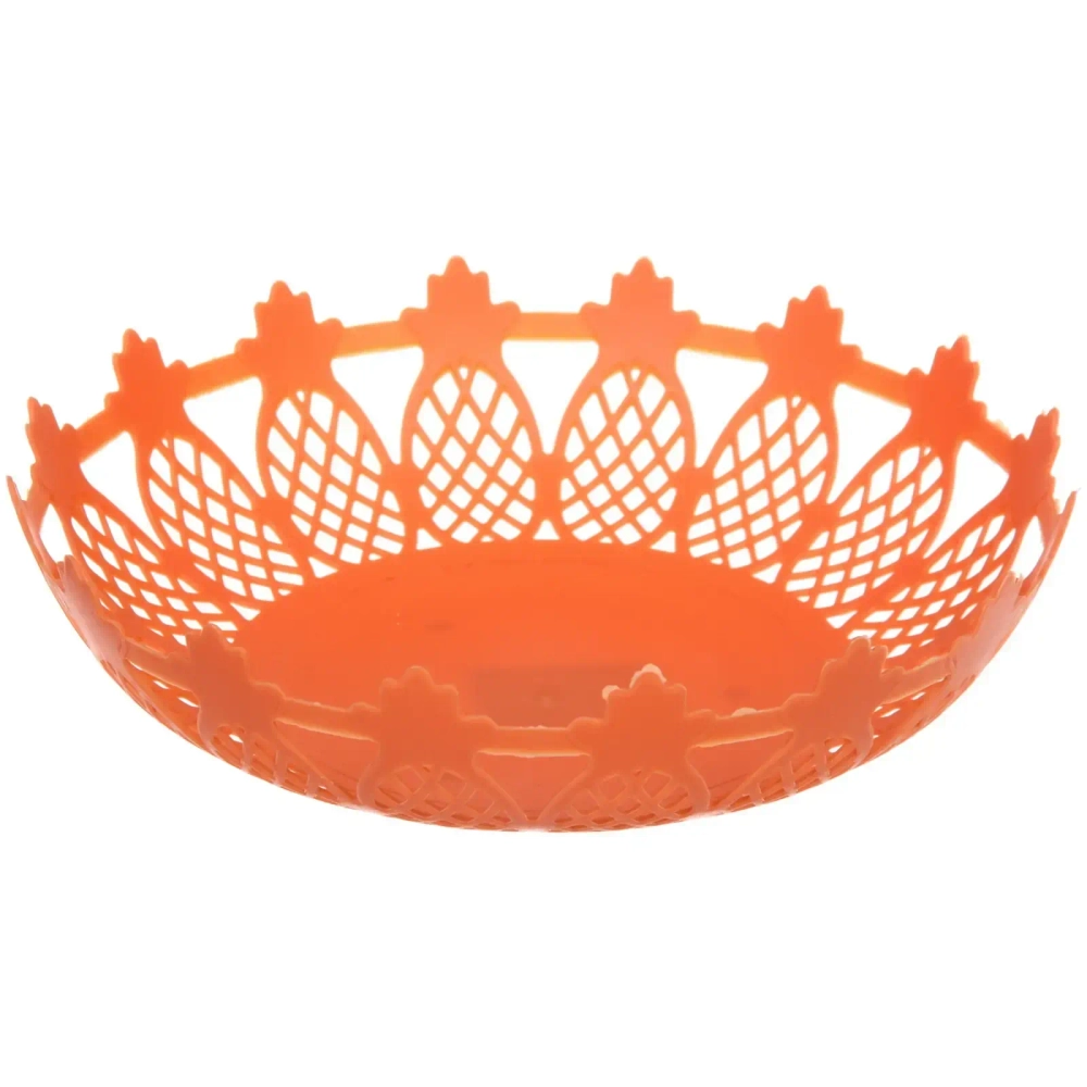 Сухарница пластиковая «Ананасы» 21*5,5см, цвета микс