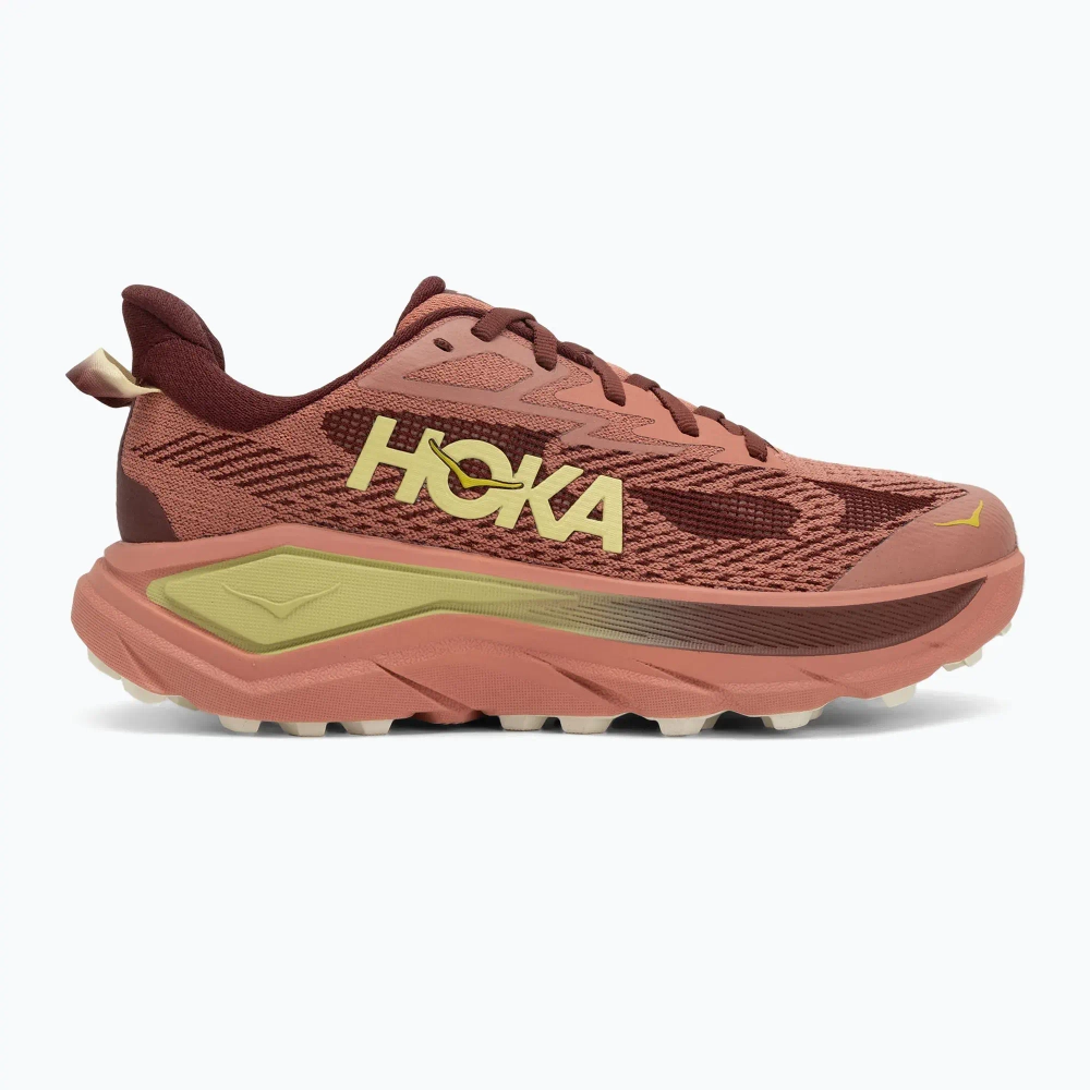 Женские кроссовки для бега HOKA Challenger 8 blush/dark cedar