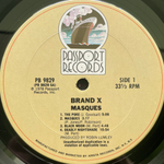 Brand X – Masques (США 1978г.)