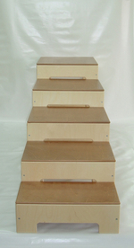 Комплект из 11-и ступенек-табуреток Лесенка