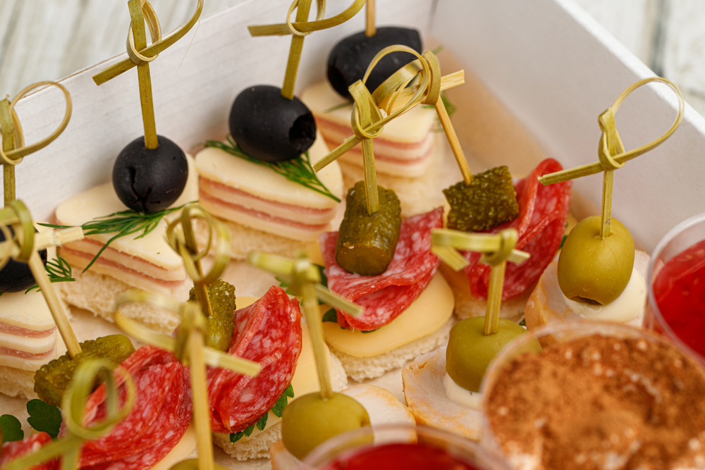 Мини-бокс с десертами 385гр.