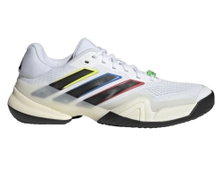 Мужские кроссовки теннисные Adidas Barricade 14 M - cloud white/core black/cream white