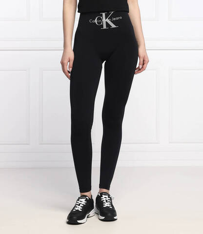 леггинсы CALVIN KLEIN JEANS - черный(701220429)