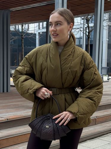 Пуховик Орли олива