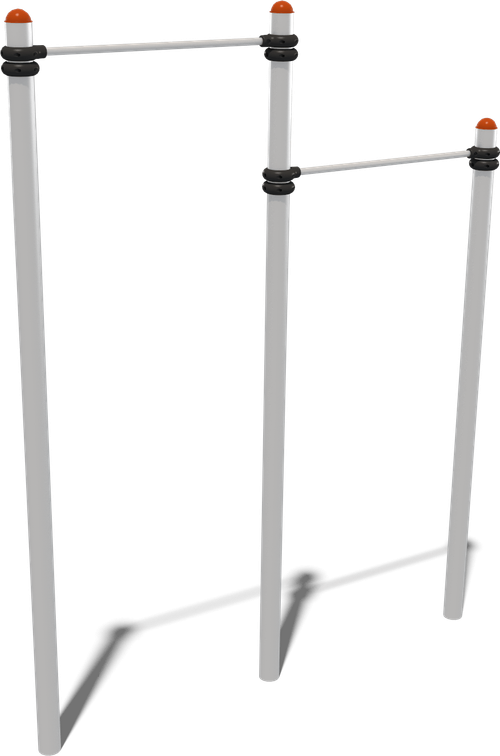 Перекладина разноуровневая высокая (паттерн Vector)