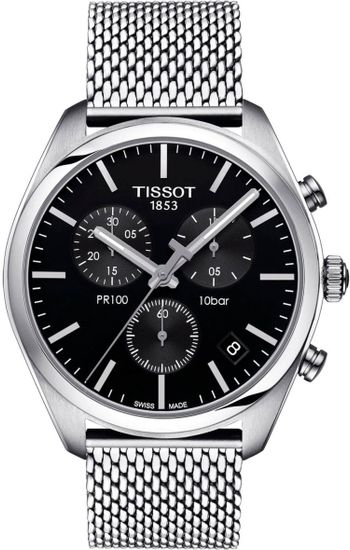 Tissot T101.417.11.051.01 мужские часы с хронографом PR 100