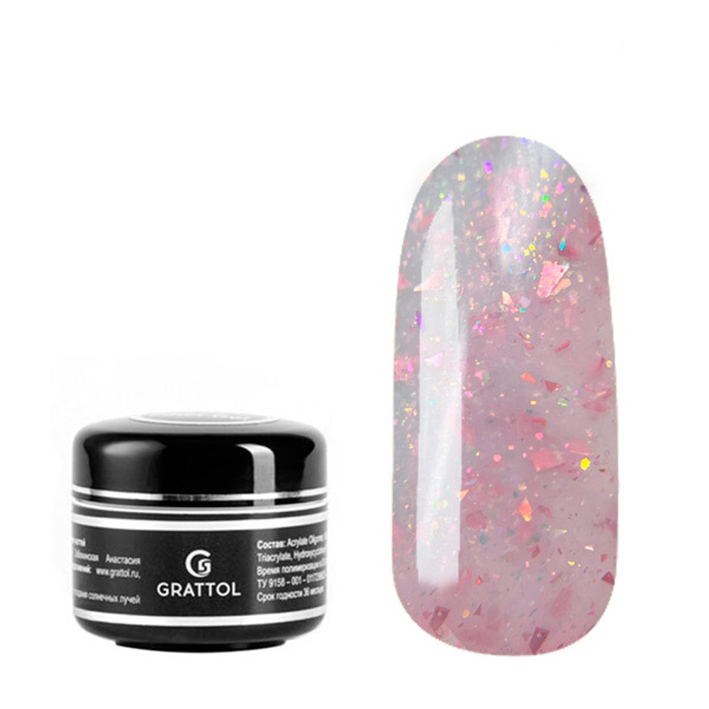 Grattol Camouflage - Gel Farfor 13, 15 ml