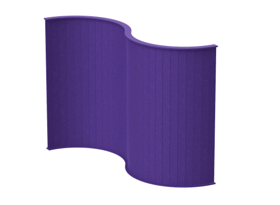 Перегородка S-образная 199х46х180