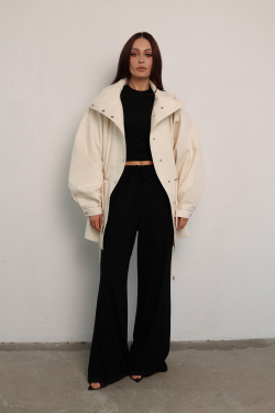 Брюки трикотажные черные