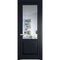 Межкомнатная дверь эмаль Profil Doors 4.2.2PD нэви блу остеклённая