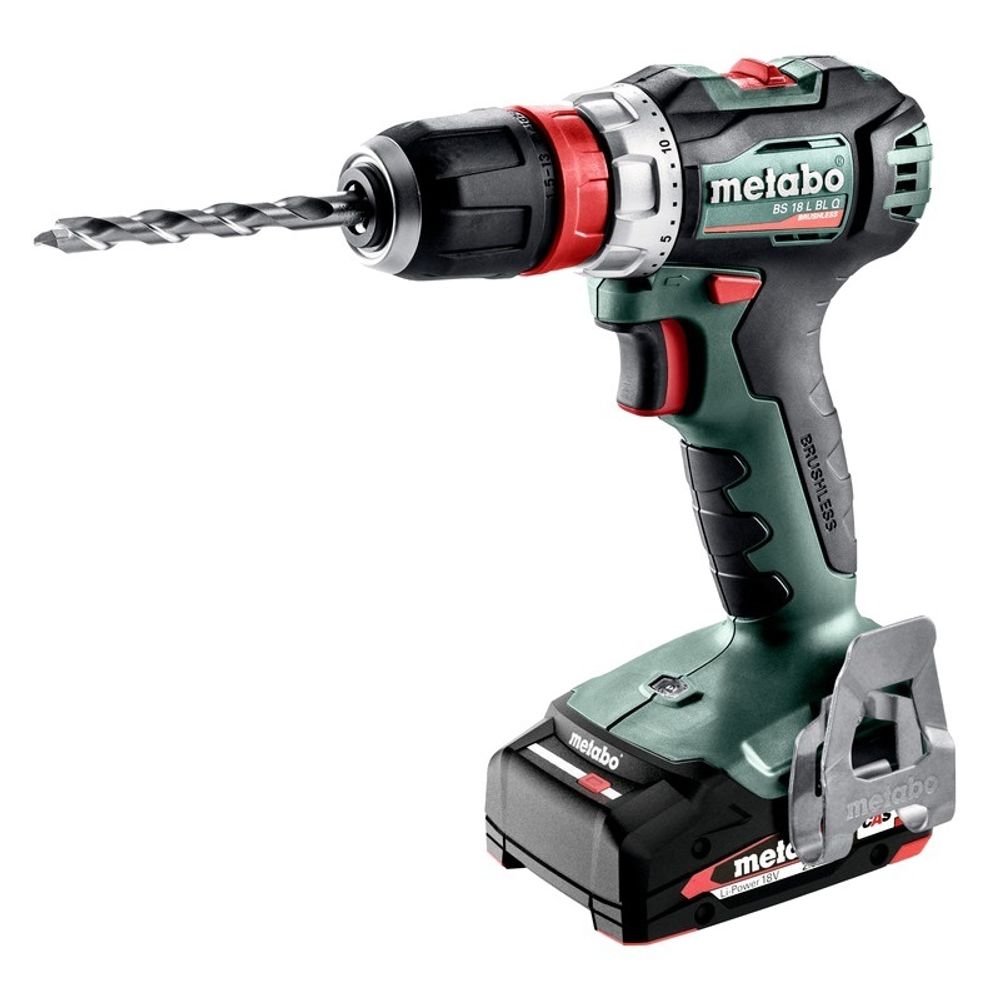 Ак. шуруповерт Metabo BS 18 L BL Q 2х2,0 Li-ion, кейс