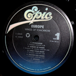 Europe / Wings Of Tomorrow (LP)