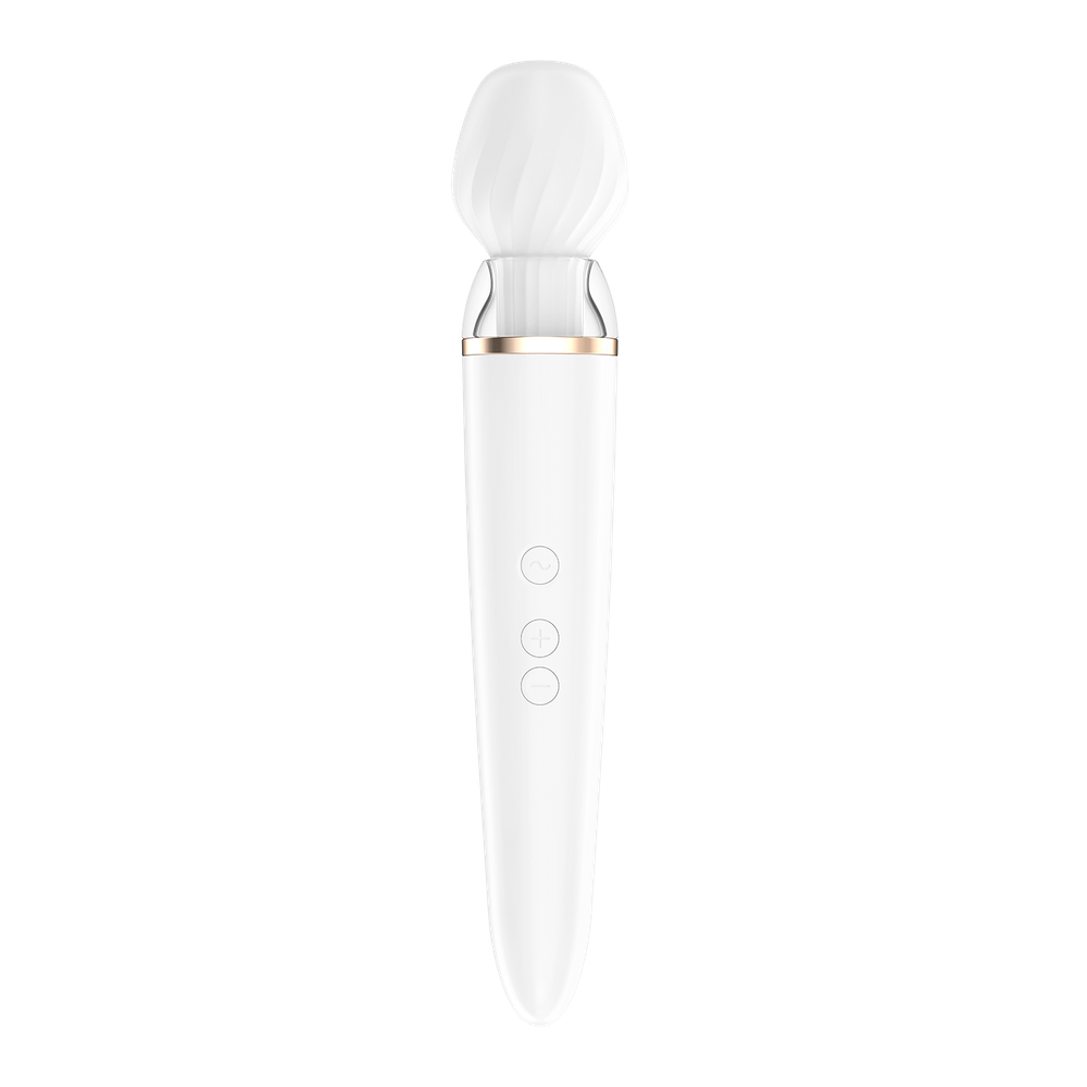 Вибромассажер для тела Satisfyer Wand-er Woman, белый