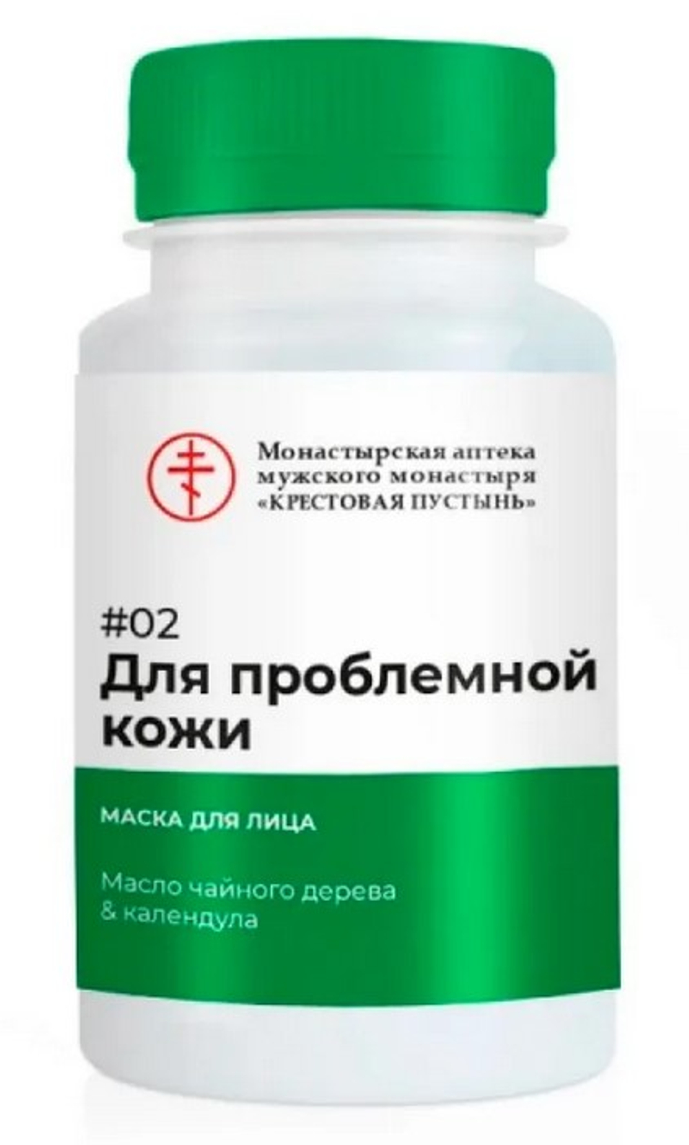 Маска для лица грязевая "Для проблемной кожи", пластик, 150 мл, "Солох-Аул"