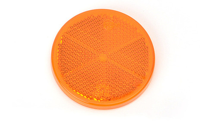 Катафот круглый Ф61 на липучке WAS Польша