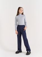 Бадлон с волнистым воротом "Серый" 7+