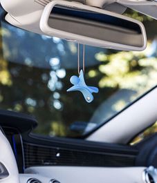 ОСЛО нежно-голубой, дизайнерский ароматизатор для автомобиля Oslo Vinner, Vinove