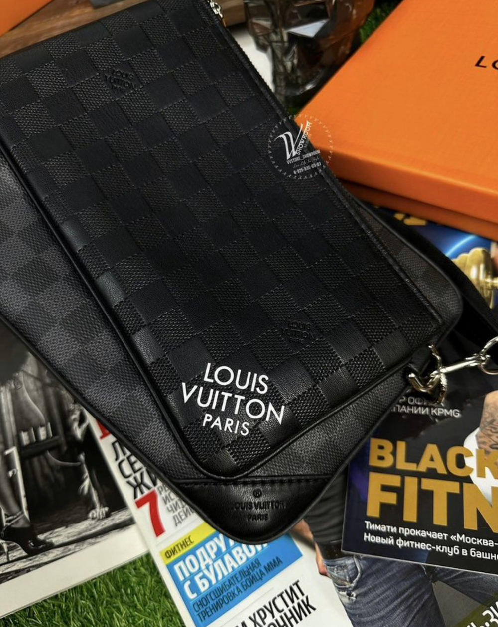 Сумка мессенджер Louis Vuitton Trio премиум