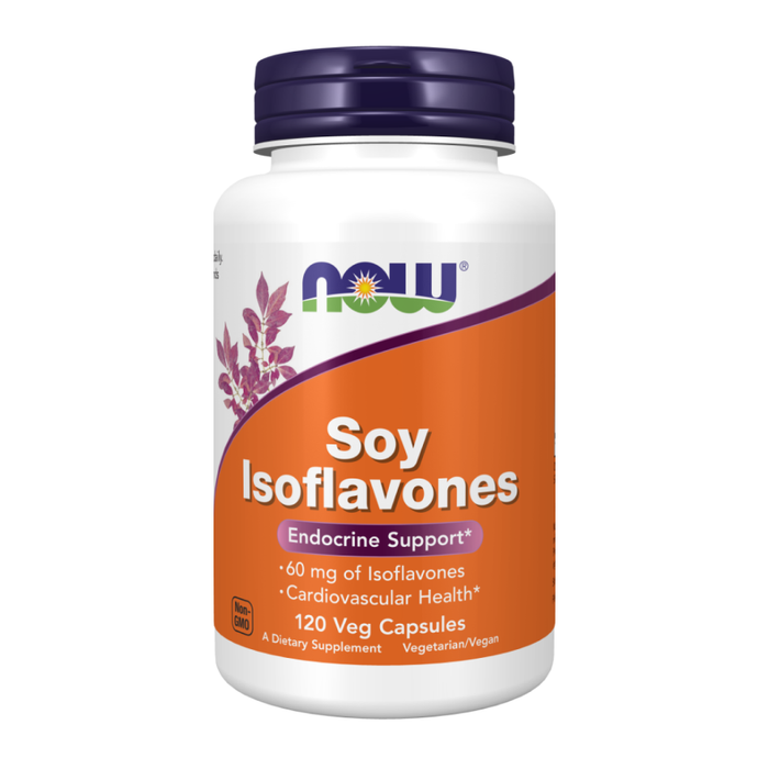 Изофлавоны сои, Soy Isoflavones, Now Foods, 120 капсул